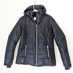 SPYDER Mock Neck Puffer Ski Jacket